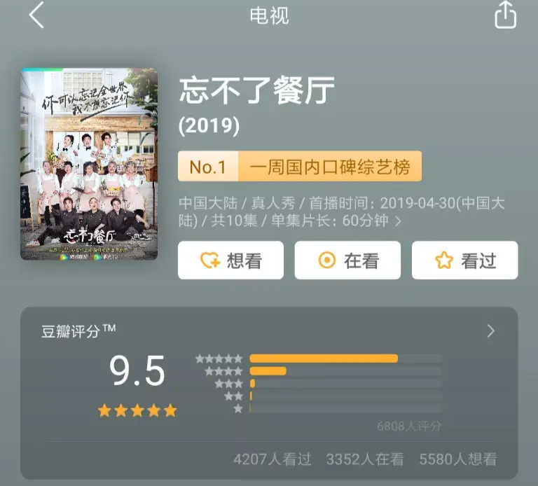 豆瓣综艺排行榜/豆瓣综艺排行榜在哪看-第2张图片