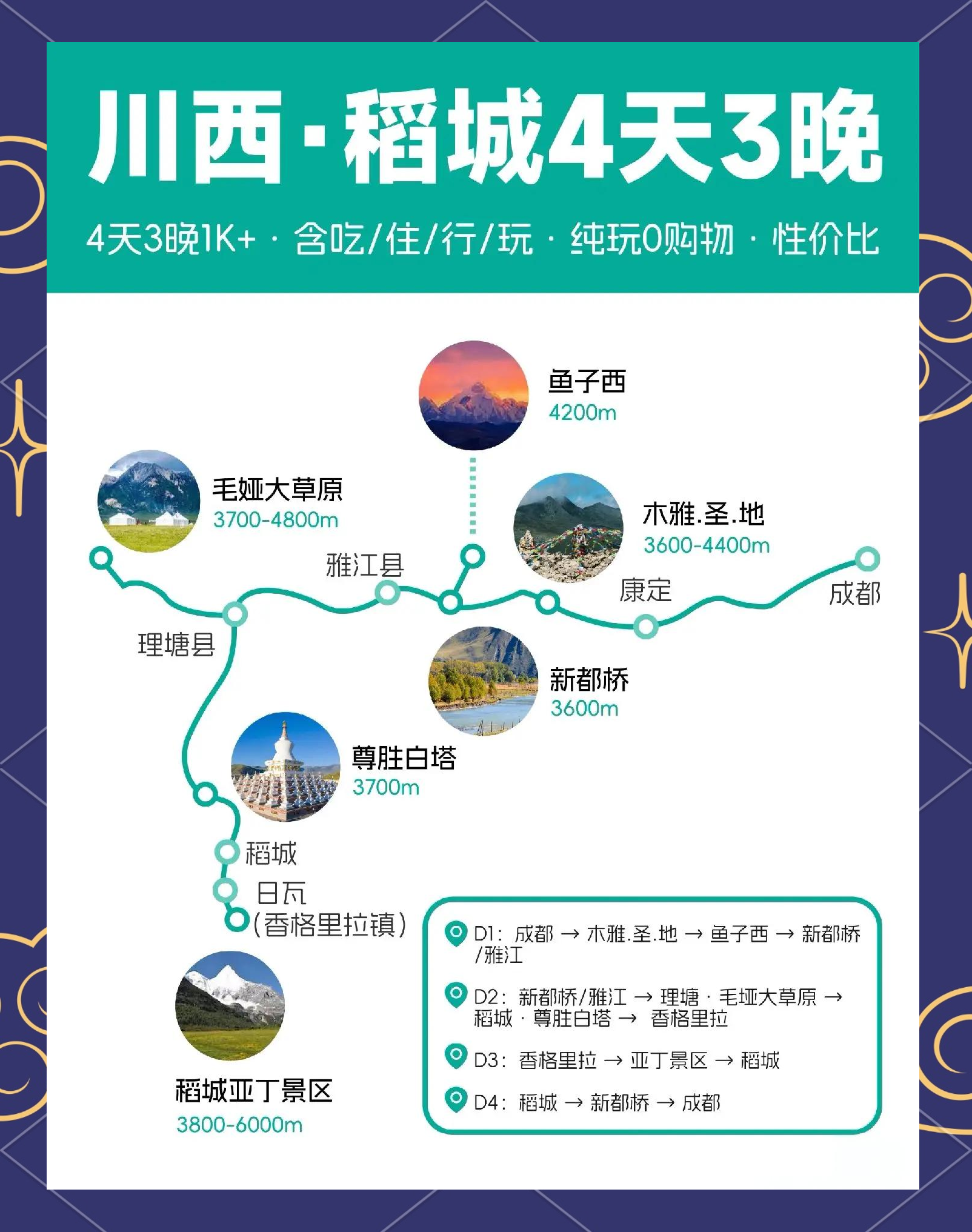 稻城亚丁风景区/稻城亚丁风景区天气预报一周-第1张图片