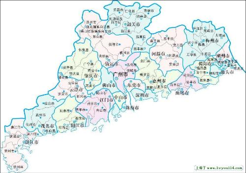 广东省地图2022高清版.广东省地图 全图?-第2张图片