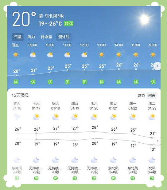 济州岛/济州岛天气预报15天-第3张图片